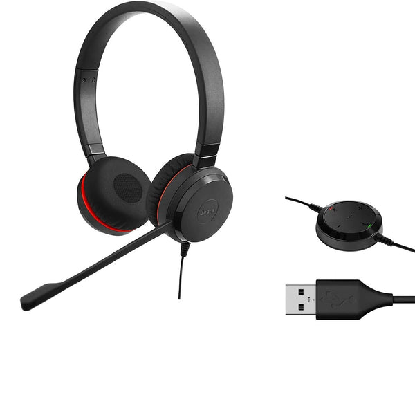 Jabra Evolve 30 double side USB Noise Cancellation Headphones