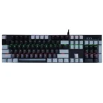 Zidli ZK100 Mechanical RGB Gaming Keyboard With Blue Switches NEW With Box. - Image 2