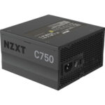 NZXT PA-OG1B 1000W Power Supply 80 Plus Gold Certified Reliable PSU with Sleek Design