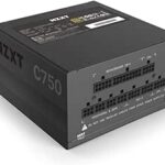 NZXT NP-C750M 750W Semi-Modular Power Supply 80 Plus Gold Certified Reliable and Quiet Cooling