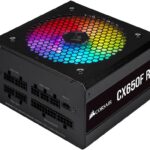 Corsair CX 650 F RGB 650W Fully Modular Power Supply 80 Plus Bronze Certified with RGB Lighting