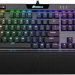 Corsair K70 RGB MK.2 RGP0057 RGB Mechanical Gaming Keyboard Premium Wired Keyboard for Gamers and Creators