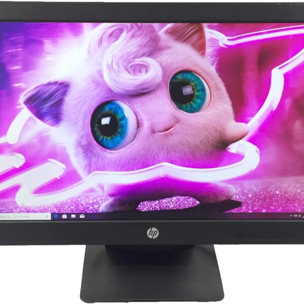 20" Inches HP ProDisplay P203 LED HD 1600x900 VGA DisplayPort 5ms Anti-Glare Tilt Adjustable Black