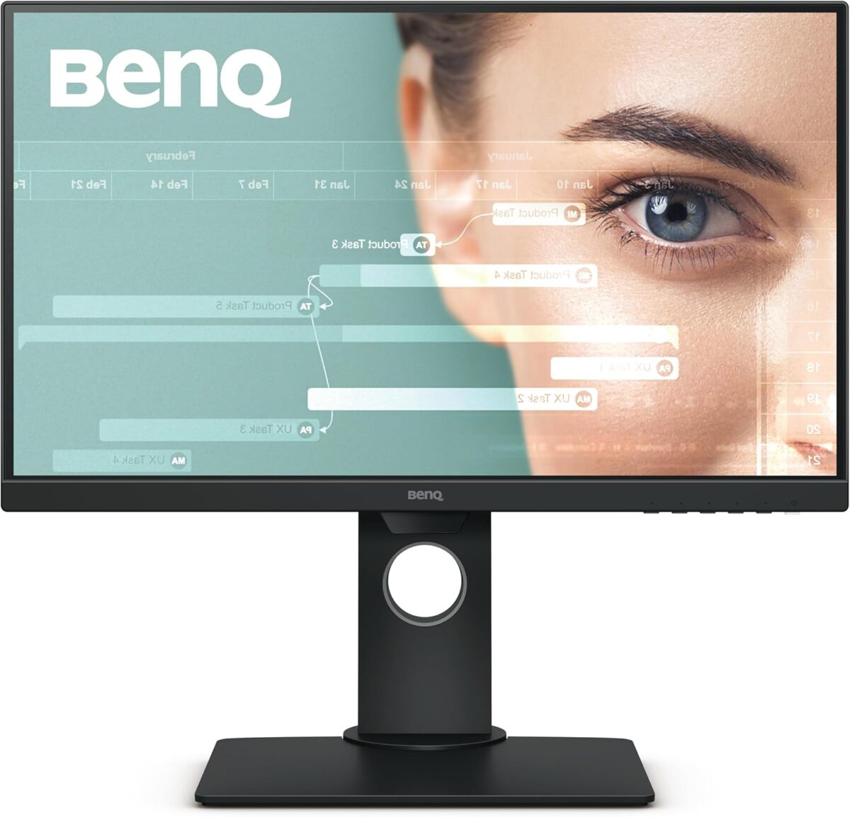 BenQ GW2480-T 24 Inch IPS Monitor Full HD Display with Slim Bezel and Eye-Care - Image 1