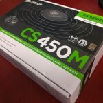 Corsair CS 450M 450W Semi-Modular Power Supply 80 Plus Gold Certified for Efficient Performance