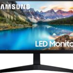 24" Inches Samsung F24T370FWN IPS Full HD 75Hz HDMI VGA 5ms FreeSync Flicker-Free Slim Bezel Design
