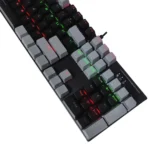 Zidli ZK100 Mechanical RGB Gaming Keyboard With Blue Switches NEW With Box.