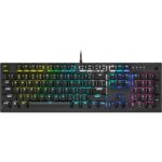 Corsair K60 RGB Pro RGP0122 RGB Mechanical Gaming Keyboard Silent White Switch Pro