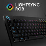 Logitech G213 Prodigy RGB Semi-Mechanical Gaming Keyboard with Mech-Dome Switches and Palm Rest
