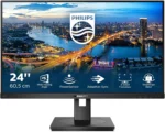 24" Inches Philips 242B1 IPS Full HD 75Hz HDMI DisplayPort VGA USB Hub 4ms Height Adjustable Low Blue