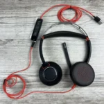 Plantronics C5220 Dual Ear without Pouch Noise-Canceling Black USB - Image 4