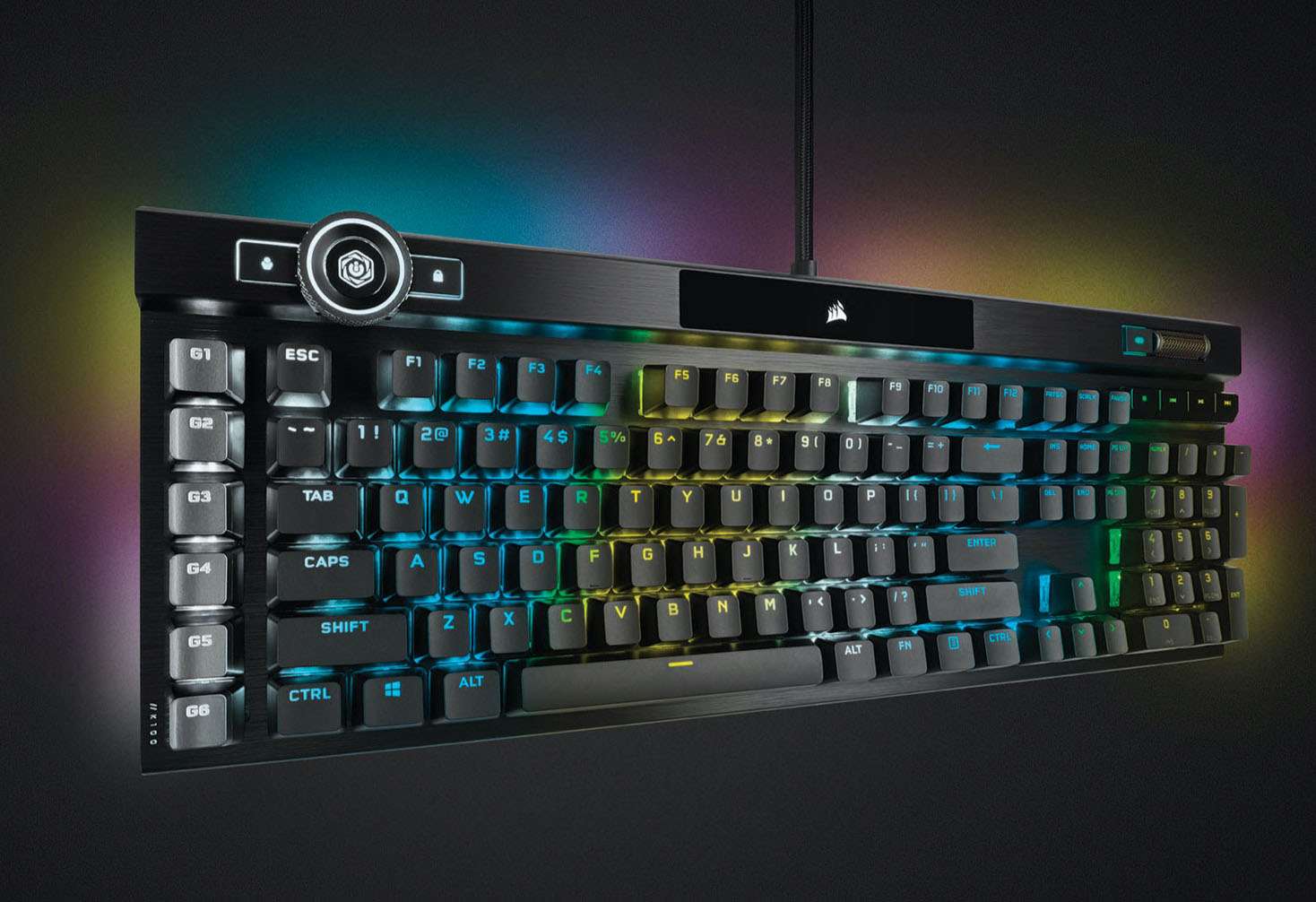 smal-pp-keyboard Corsair K100 RGB RGP0136 RGB Mechanical Gaming Keyboard Professional eSports Edition with Fast Response Keys - Image 1