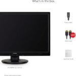 24-Inch ViewSonic VA2447MH Full HD LED Monitor,5 MS,HDMI + VGA, Flicker-Free, Blue Light Filter, 8 Bits, sRGB 110% - Image 5