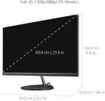 24" Inches ViewSonic Vx2485-MHU Borderless IPS Full HD 75Hz USB-C HDMI DisplayPort 5ms Black - Image 4