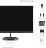 24" Inches ViewSonic Vx2485-MHU Borderless IPS Full HD 75Hz USB-C HDMI DisplayPort 5ms Black - Image 6