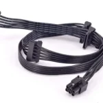 PSU SATA Modular Cable – 6-Pin – Modular cable for powering SATA storage devices.