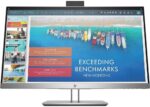 24" Inch HP EliteDisplay E243D Full HD Docking Monitor 5 ms, USB-C + HDMI + DisplayPort, Webcam, Speakers, Eye-Ease
