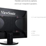 24-Inch ViewSonic VA2447MH Full HD LED Monitor,5 MS,HDMI + VGA, Flicker-Free, Blue Light Filter, 8 Bits, sRGB 110% - Image 4