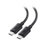 USB-C to USB-C Cable (3 ft) – Fast-charging Type-C cable, 3-foot length.