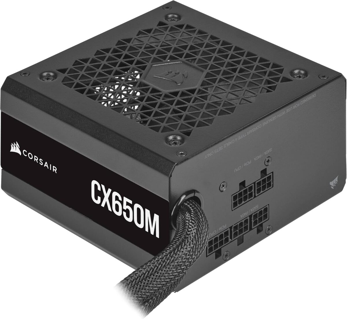 Corsair CX 650M 650W Semi-Modular Power Supply 80 Plus Bronze Certified Reliable and Easy Cable Management - Image 7