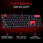 MOTOSPEED CK104 RGB Mechanical Gaming Keyboard with Outemu Red Switches - Image 2