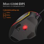 Newmen GX7-Pro RGB Wired Gaming Mouse High Precision Optical Sensor Professional Ergonomic Design - Image 5