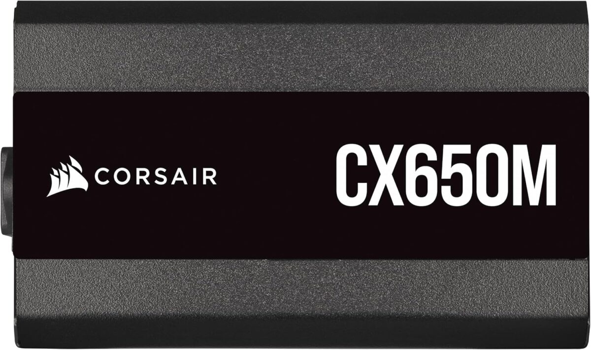 Corsair CX 650M 650W Semi-Modular Power Supply 80 Plus Bronze Certified Reliable and Easy Cable Management - Image 2