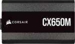 Corsair CX 650M 650W Semi-Modular Power Supply 80 Plus Bronze Certified Reliable and Easy Cable Management - Image 2