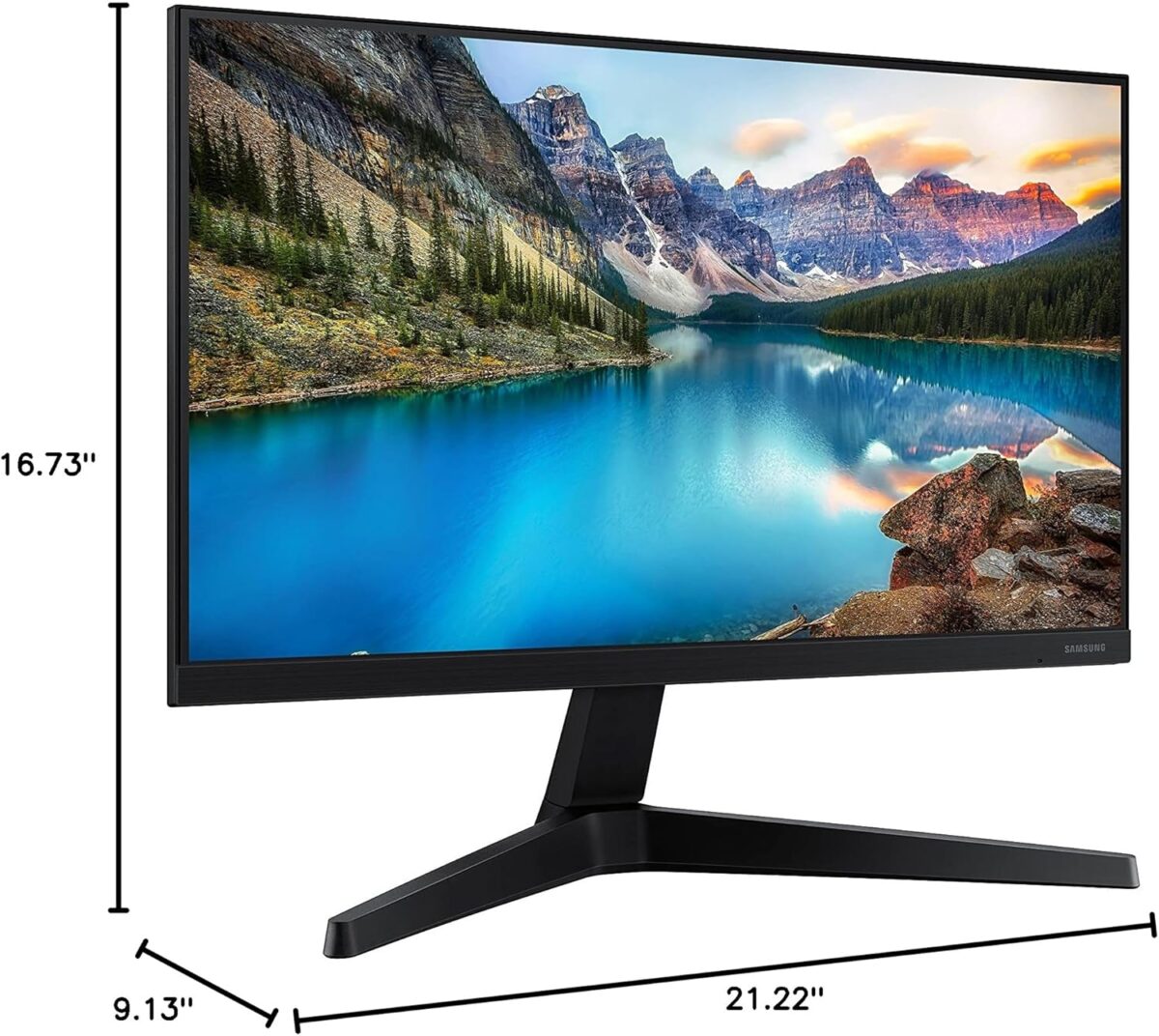 24" Inches Samsung F24T370FWN IPS Full HD 75Hz HDMI VGA 5ms FreeSync Flicker-Free Slim Bezel Design - Image 6
