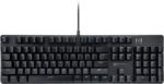 SteelSeries 6GV2 – Full-Size Mechanical Keyboard, Cherry MX Black Switches