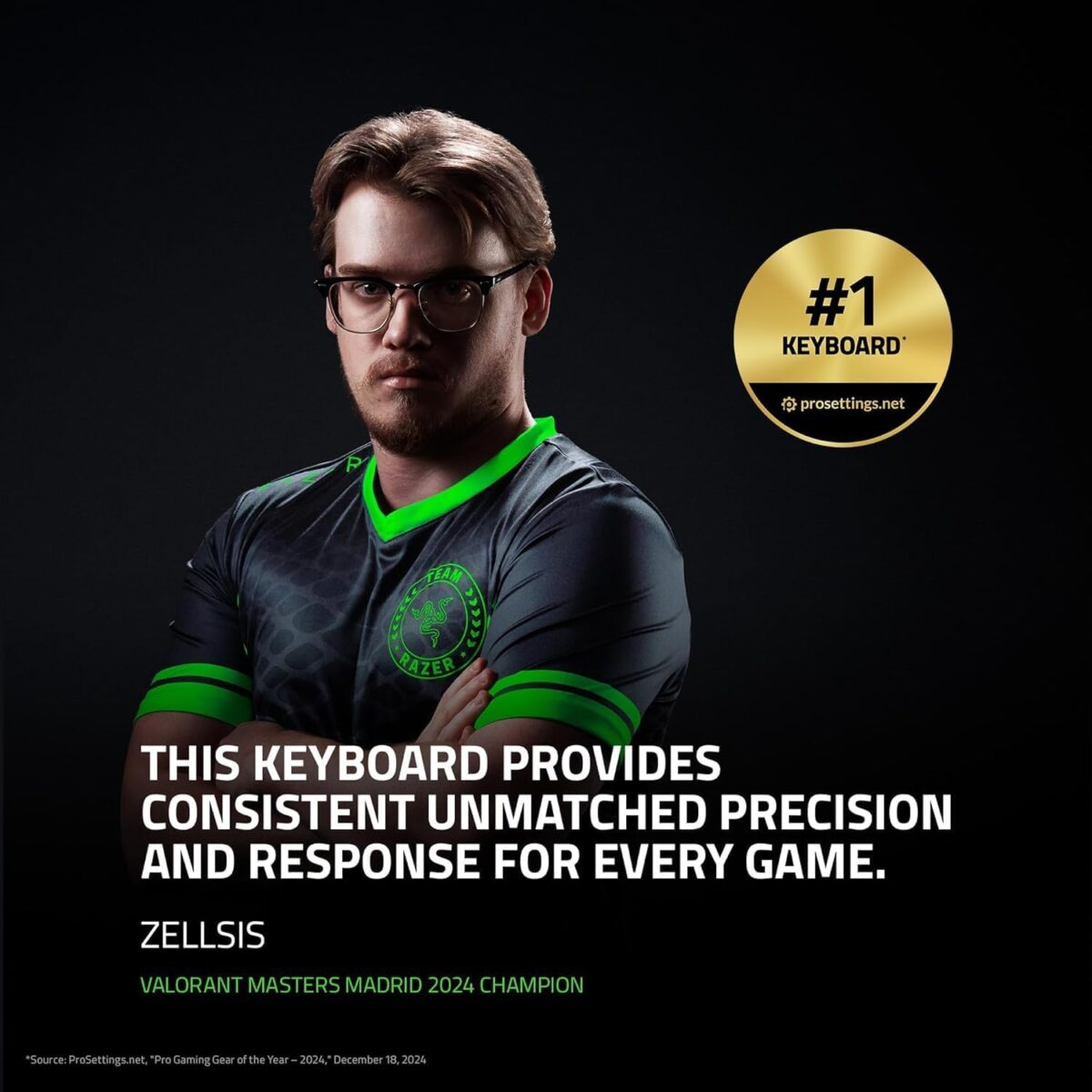 Razer Huntsman – Full-Size Optical Mechanical Keyboard, Razer Optical Switches, RGB - Image 2