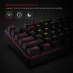 Redragon Surara K582 – Full-Size Mechanical Keyboard, RGB Backlighting - Image 4