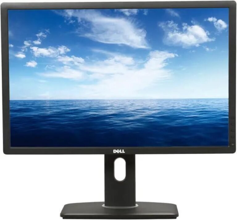24-inch Dell UltraSharp U2412M Monitor WUXGA IPS Front View